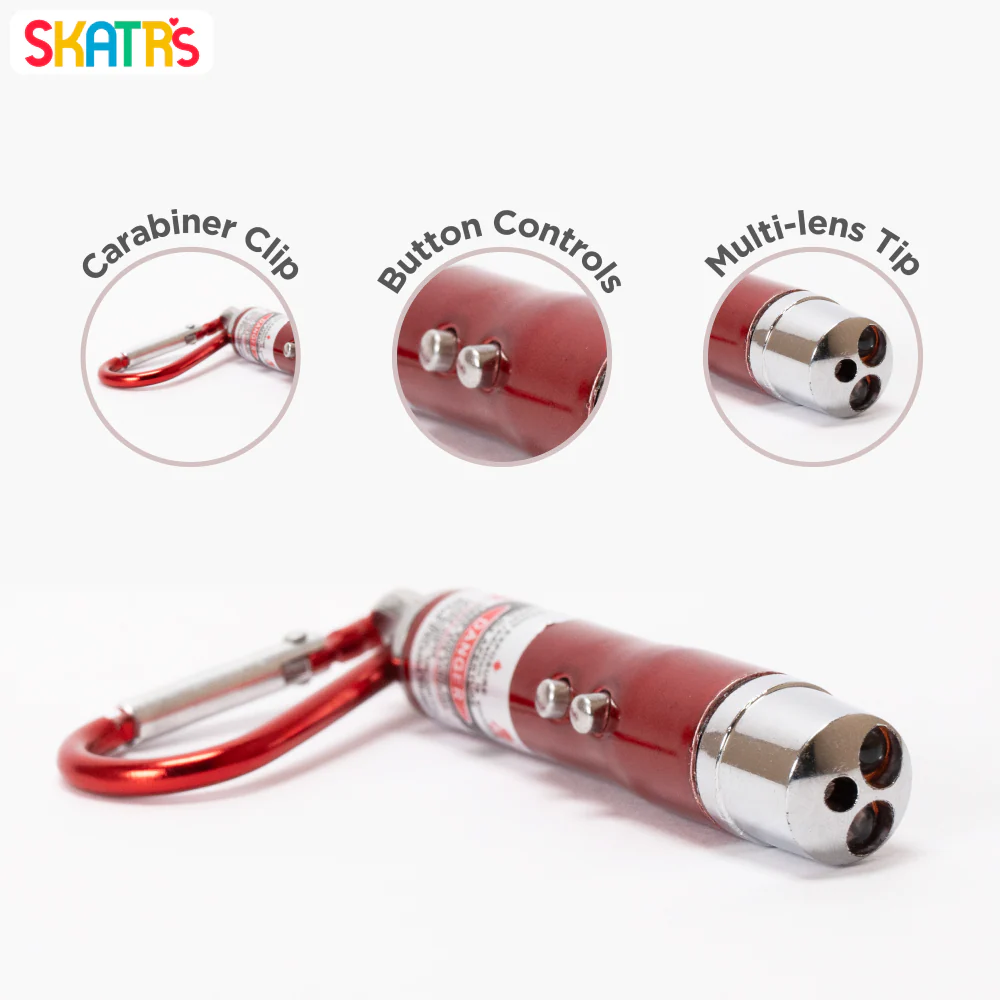 Skatrs Laser Light Toy for Cat (Red) - Image 3