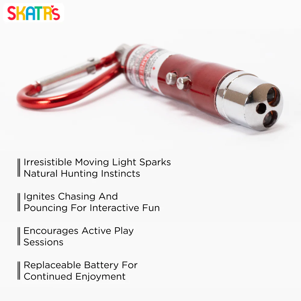 Skatrs Laser Light Toy for Cat (Red) - Image 4