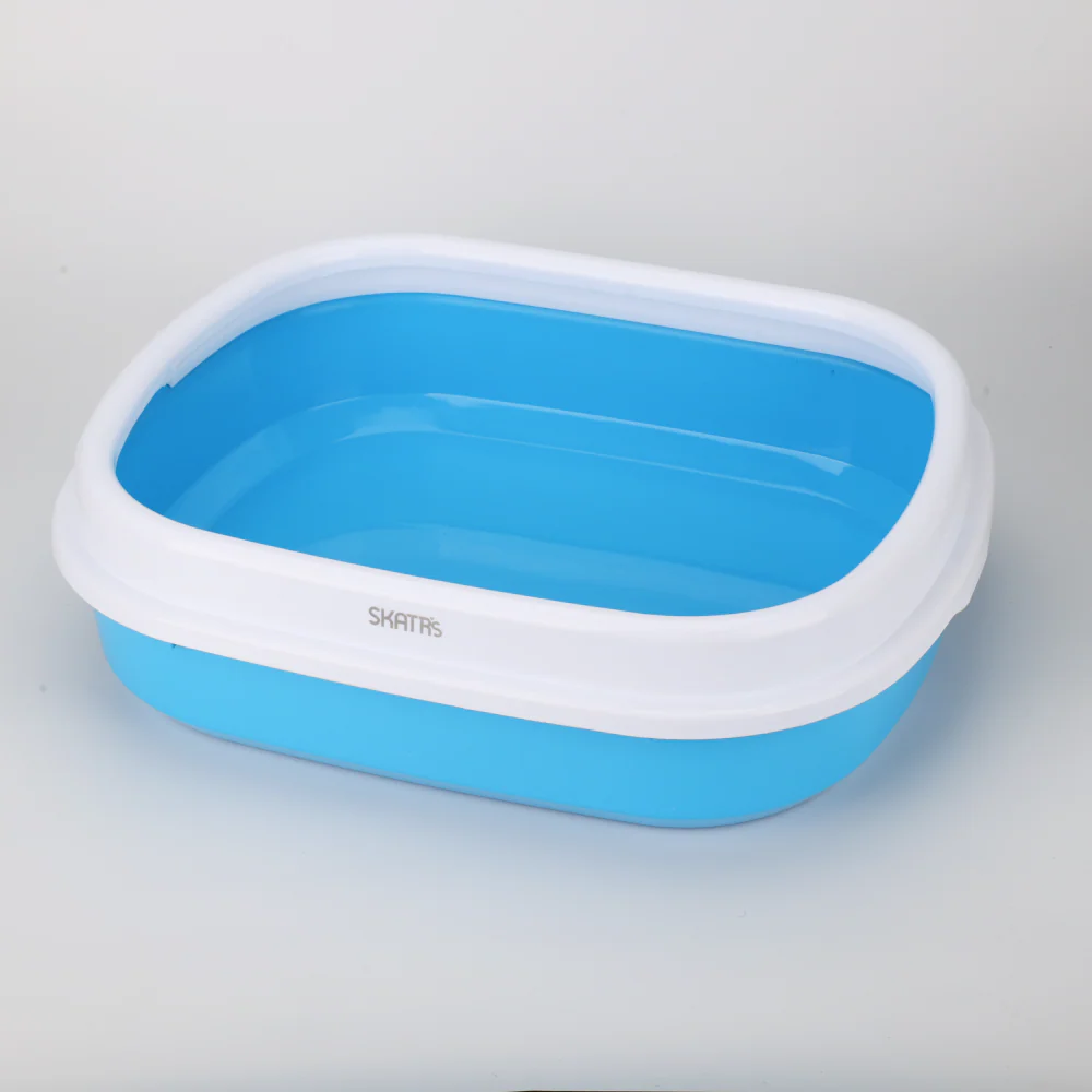 Skatrs Litter Tray for Cats (Blue) - Image 3