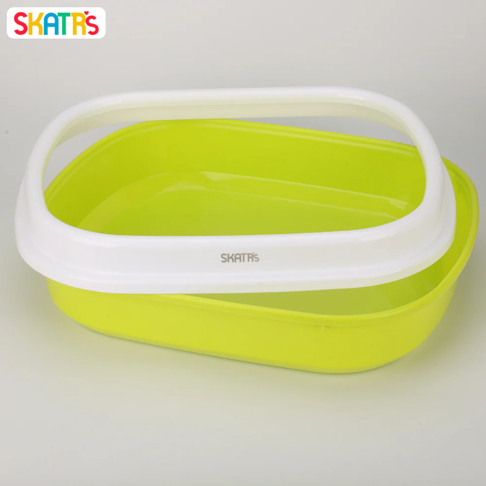 Skatrs Litter Tray for Cats (Green) - Image 4