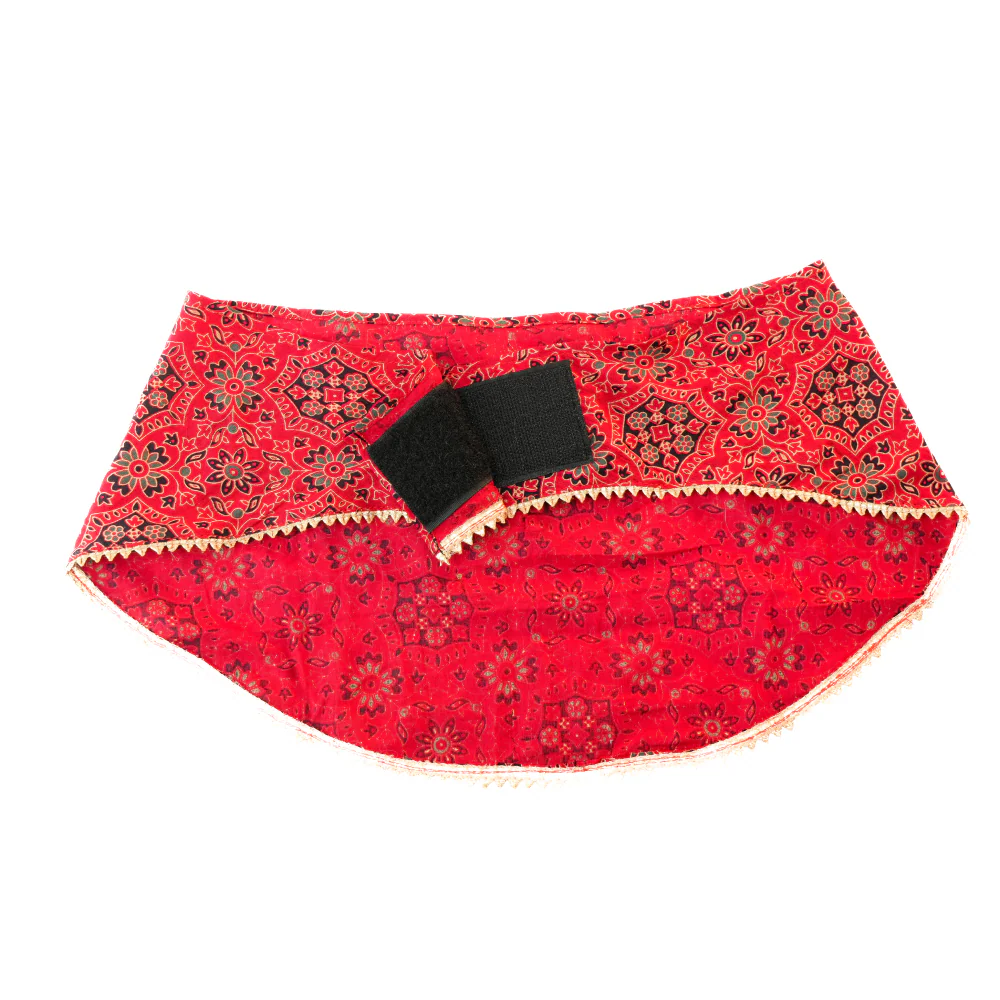 Skatrs Mandala Bandana for Cats and Dogs (Red) - Image 5