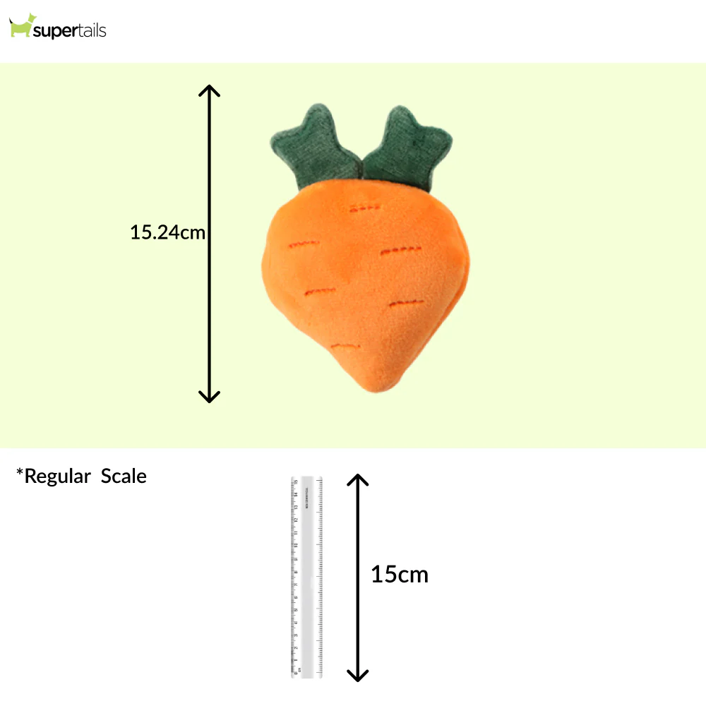 Skatrs Fruit Plush Toy for Cats & Dogs (Colour May Vary) - Image 2