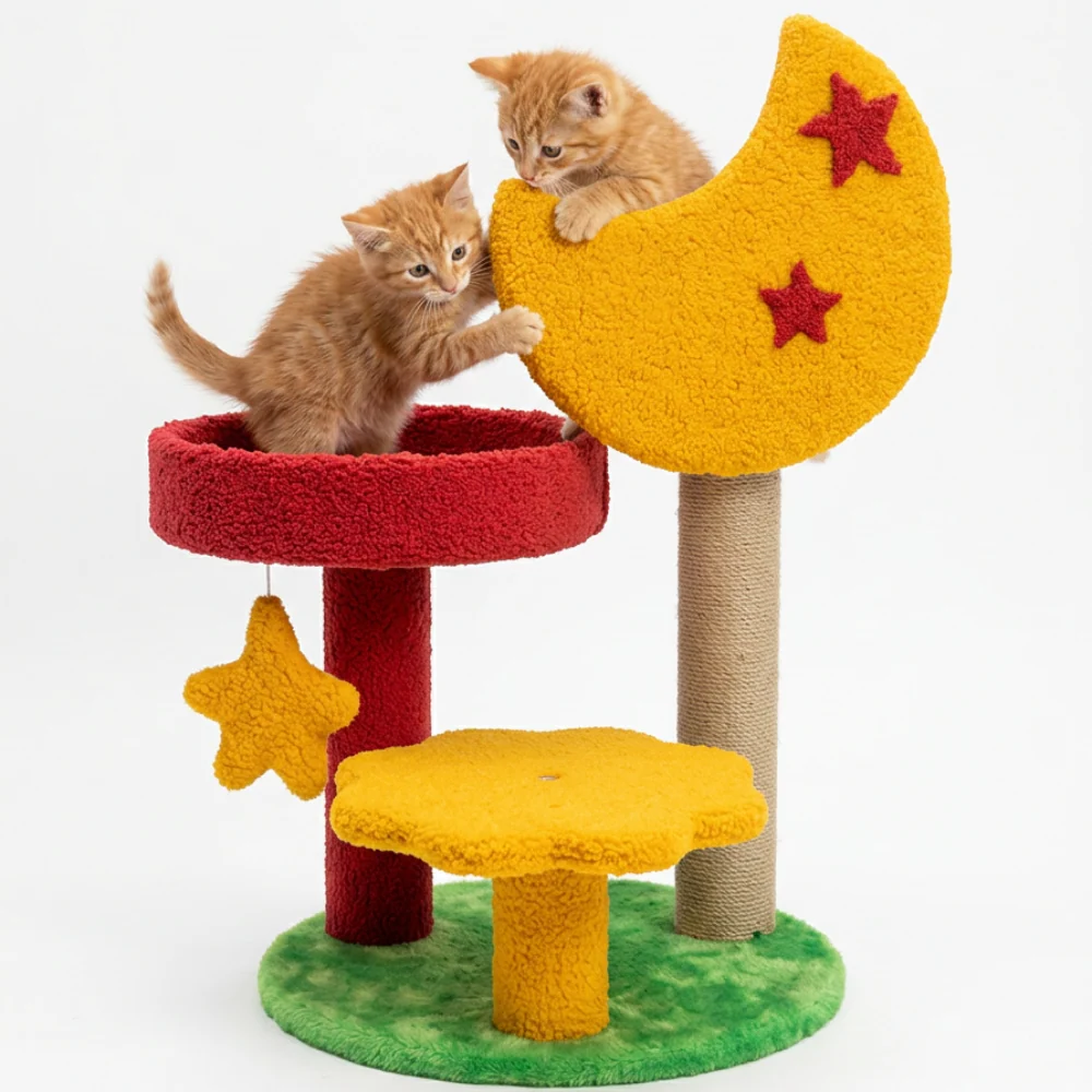 Skatrs Meowtopia Cat Tree for Cats and Kittens - Image 2