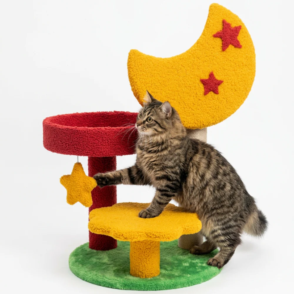 Skatrs Meowtopia Cat Tree for Cats and Kittens - Image 3