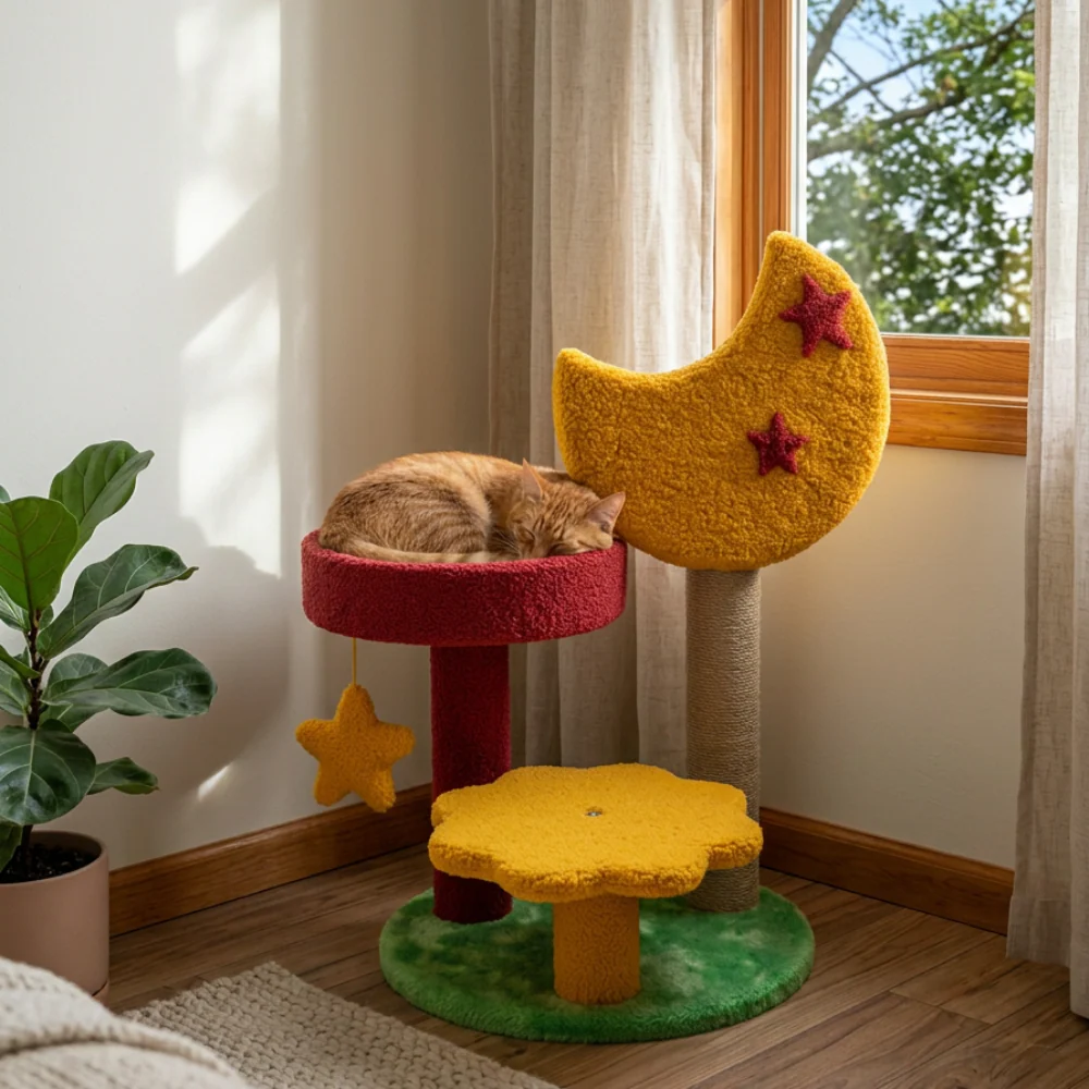 Skatrs Meowtopia Cat Tree for Cats and Kittens - Image 4