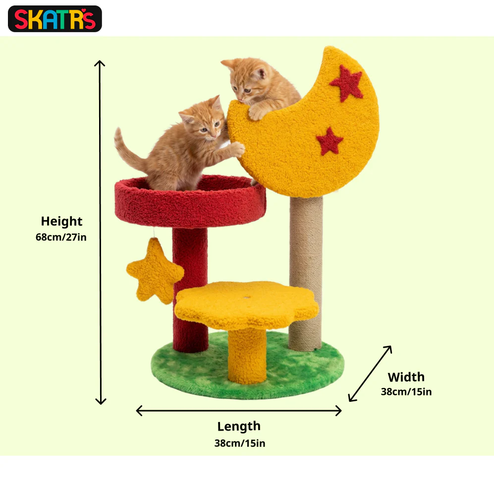 Skatrs Meowtopia Cat Tree for Cats and Kittens - Image 5