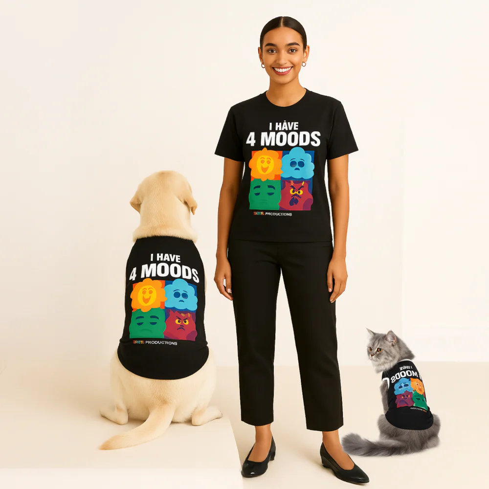Moody Cotton T Shirt for Men and Women - Image 3