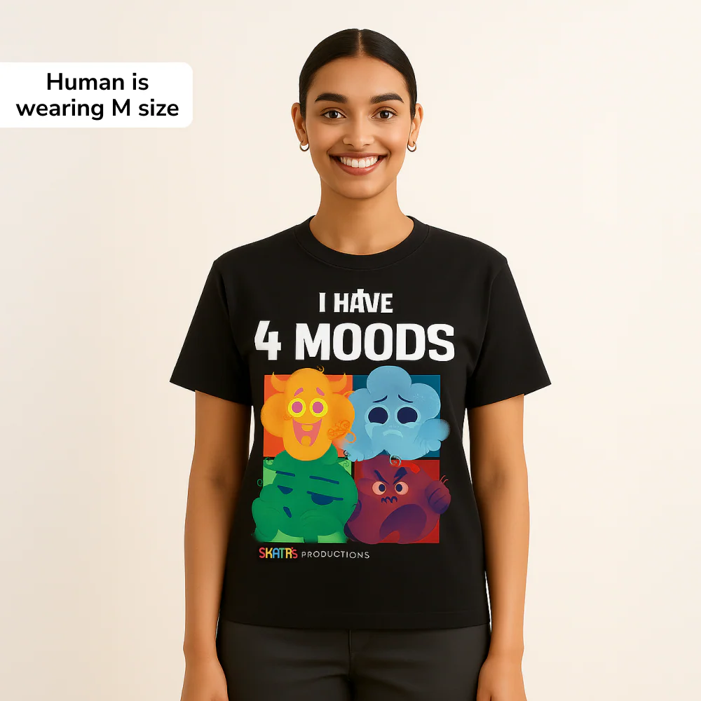 Moody Cotton T Shirt for Men and Women - Image 2