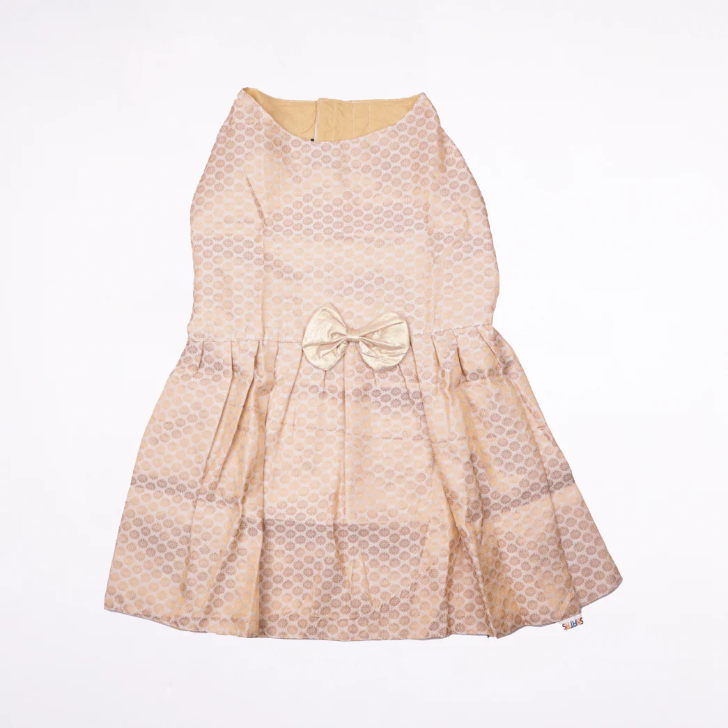 Skatrs Heritage Dress for Dogs and Cats (Off White) - Image 5