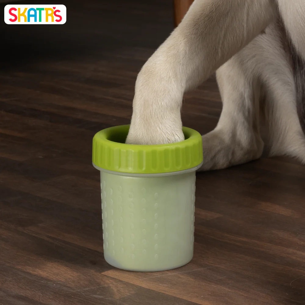 Skatrs Paw Cleaner for Dogs (Green) - Image 4