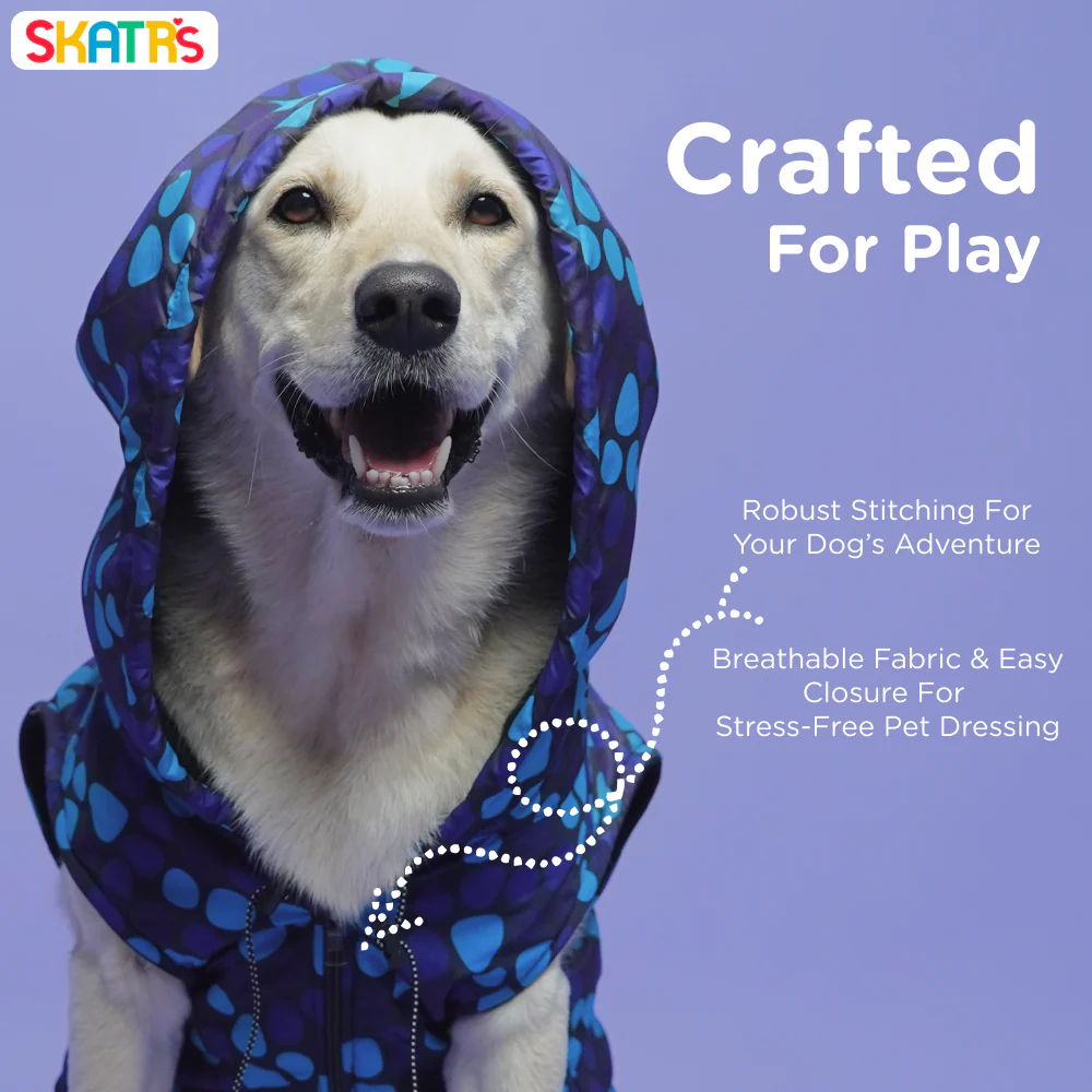 Skatrs Pebble Trio Breezy Vest for Cats & Dogs (Blue) - Image 3