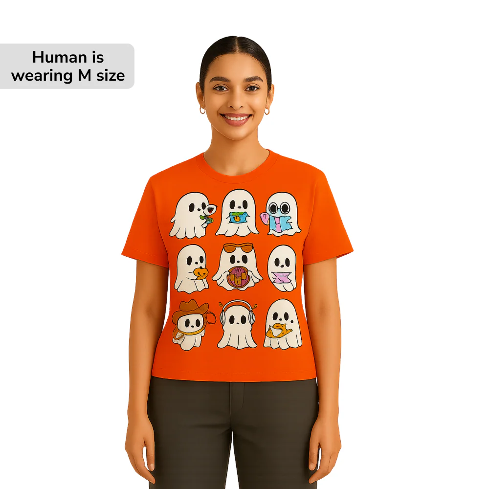 Peekaboo Cotton T Shirt for Men and Women - Image 2
