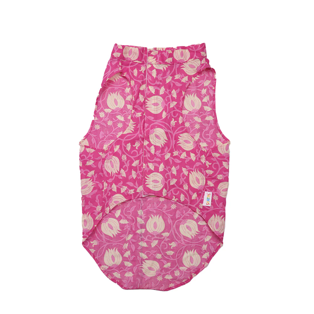 Skatrs Petal Charm Kurta for Dogs and Cats (Pink) - Image 7