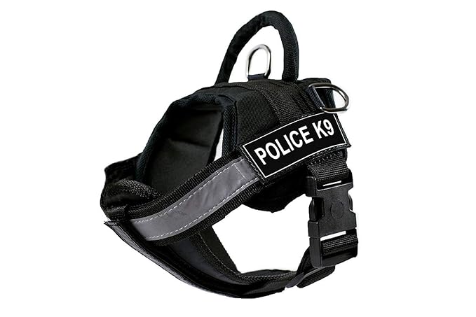 Skatrs Police K9 Harness for Dogs (Black) - Image 8