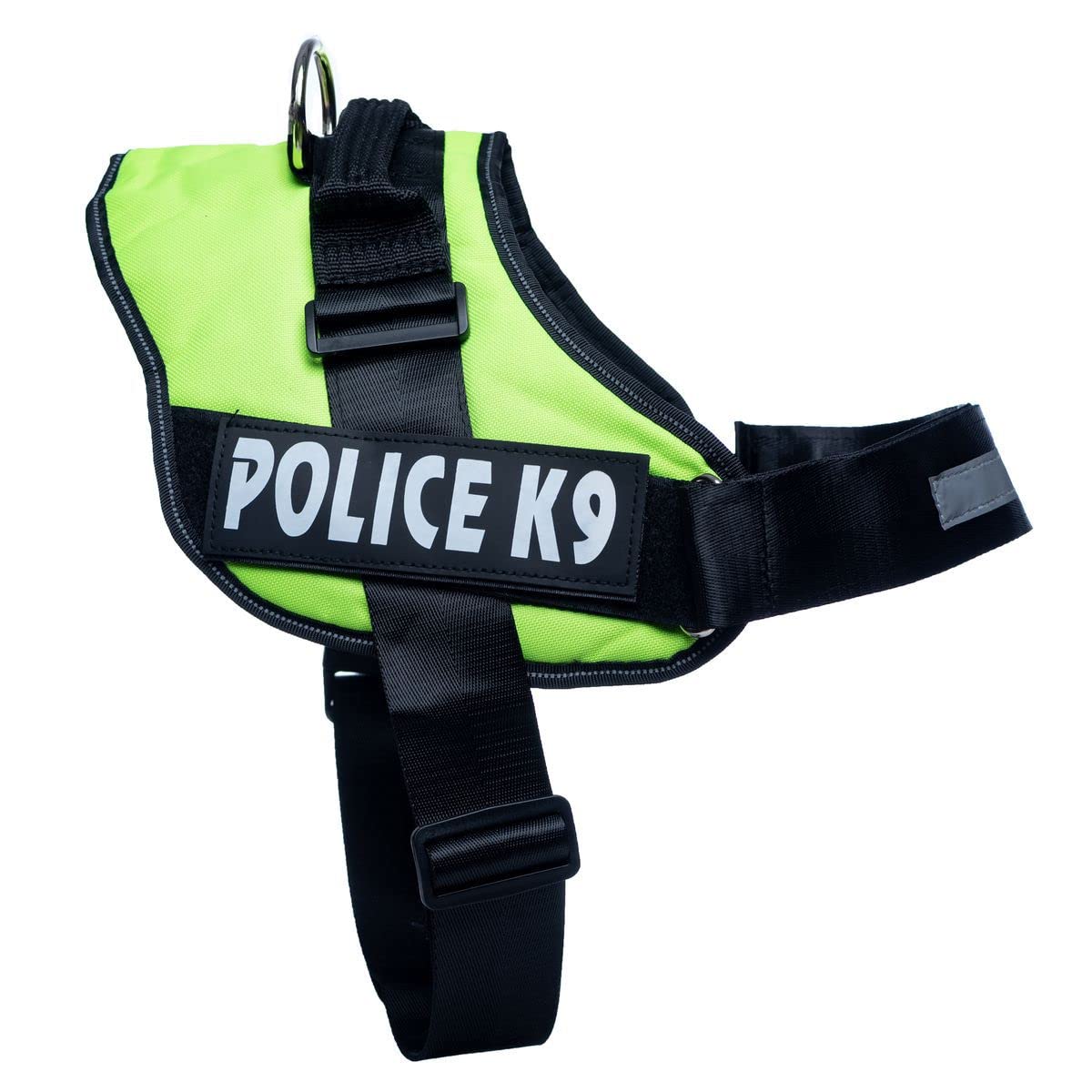 Skatrs Police K9 Harness for Dogs (Neon Green) - Image 2