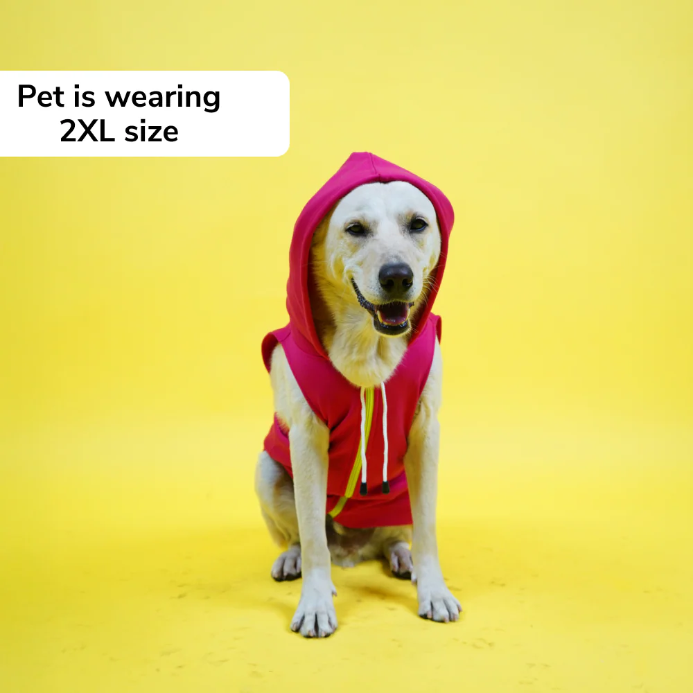 Skatrs Pop Breezy Hoodies with Pockets for Dogs and Cats (Pink) - Image 5