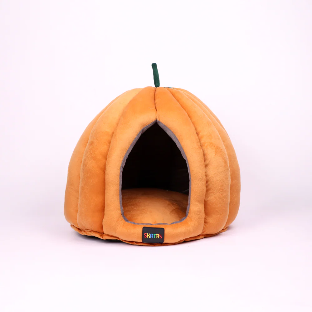 Skatrs Pumpkin Spice House for Cats and Small Dogs - Image 4