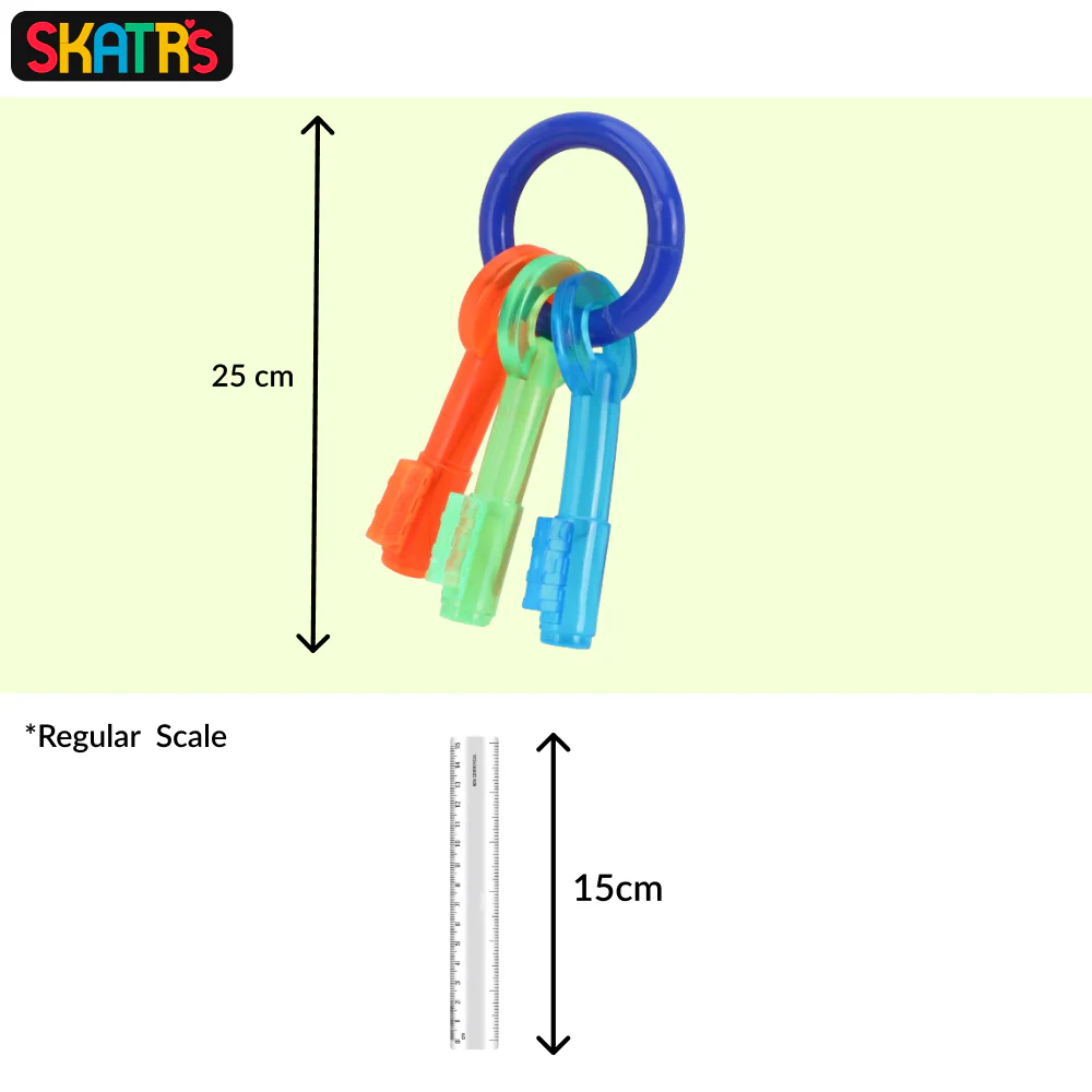 Skatrs Key Shaped Chew Teether Toy for Puppy and Dogs - Image 2