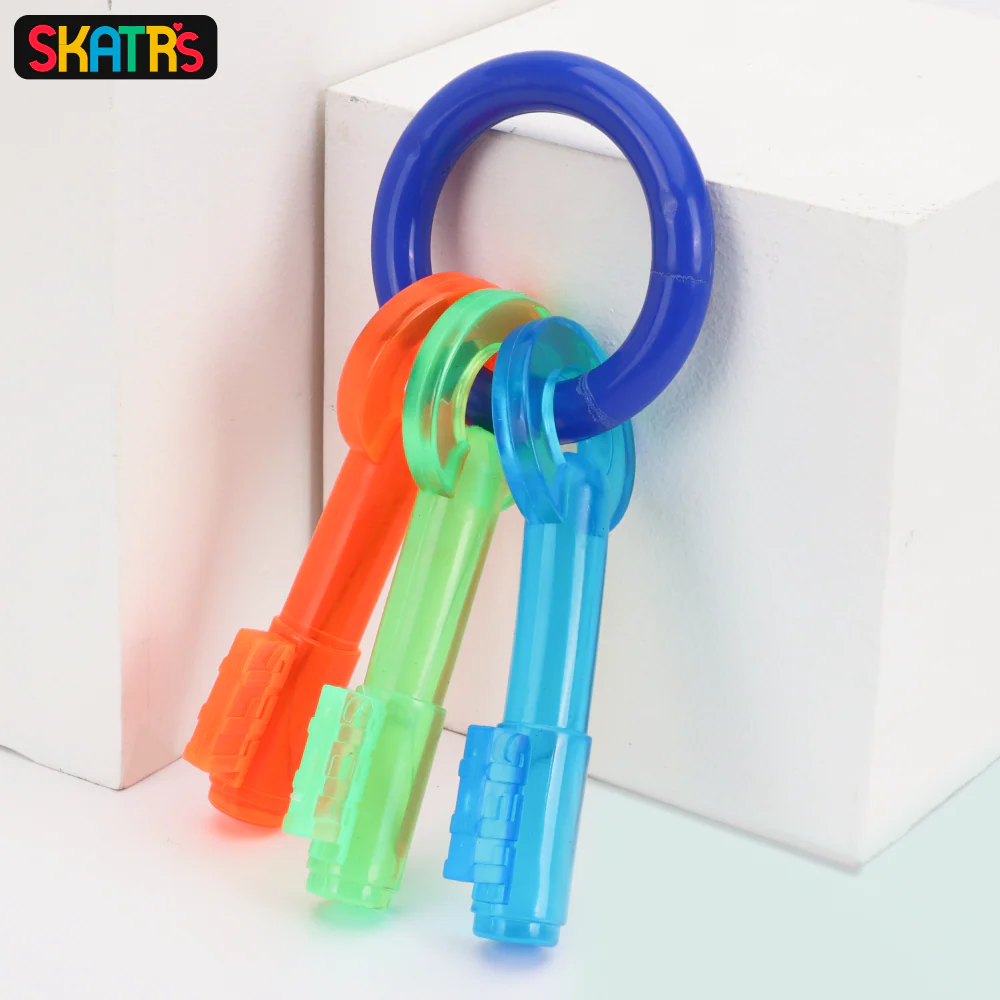Skatrs Key Shaped Chew Teether Toy for Puppy and Dogs - Image 5