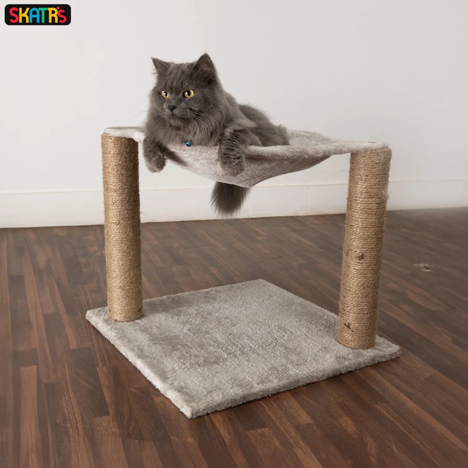 Skatrs Claw Tower Cat Tree with Hammock and Dual Scratching Post Toy - Image 5