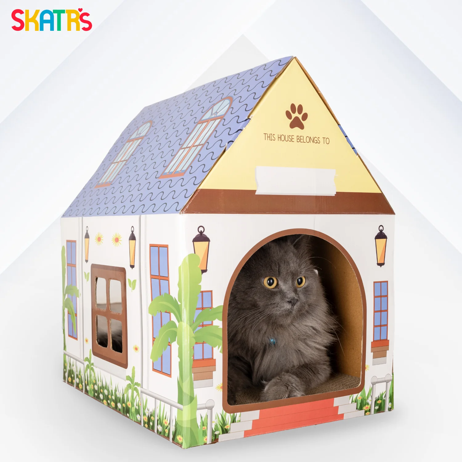 Skatrs Purrfect Home Cat with 2g Premium Catnip Free - Image 4