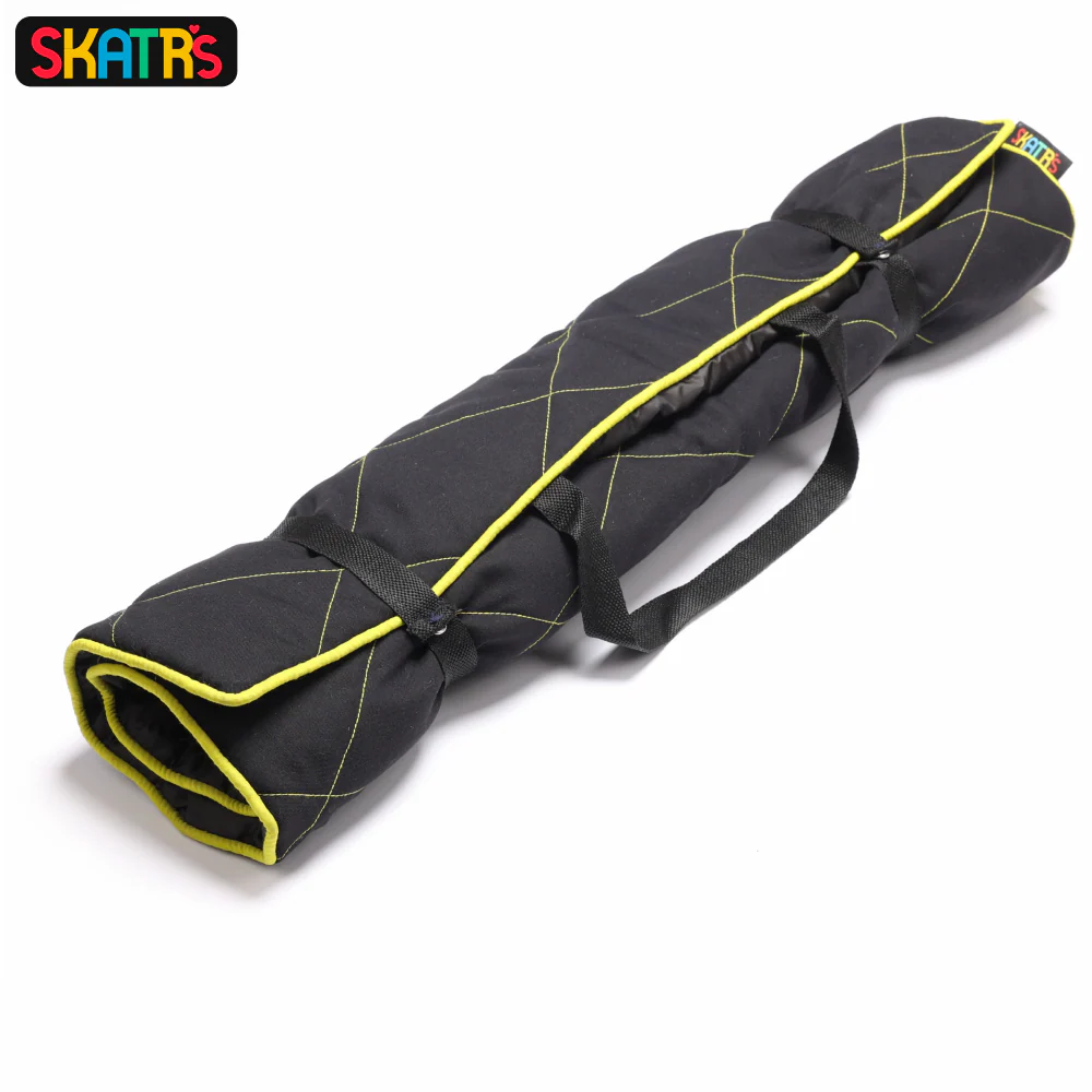 Skatrs Foldable Quilted Mat for Dogs and Cats (Black) - Image 5