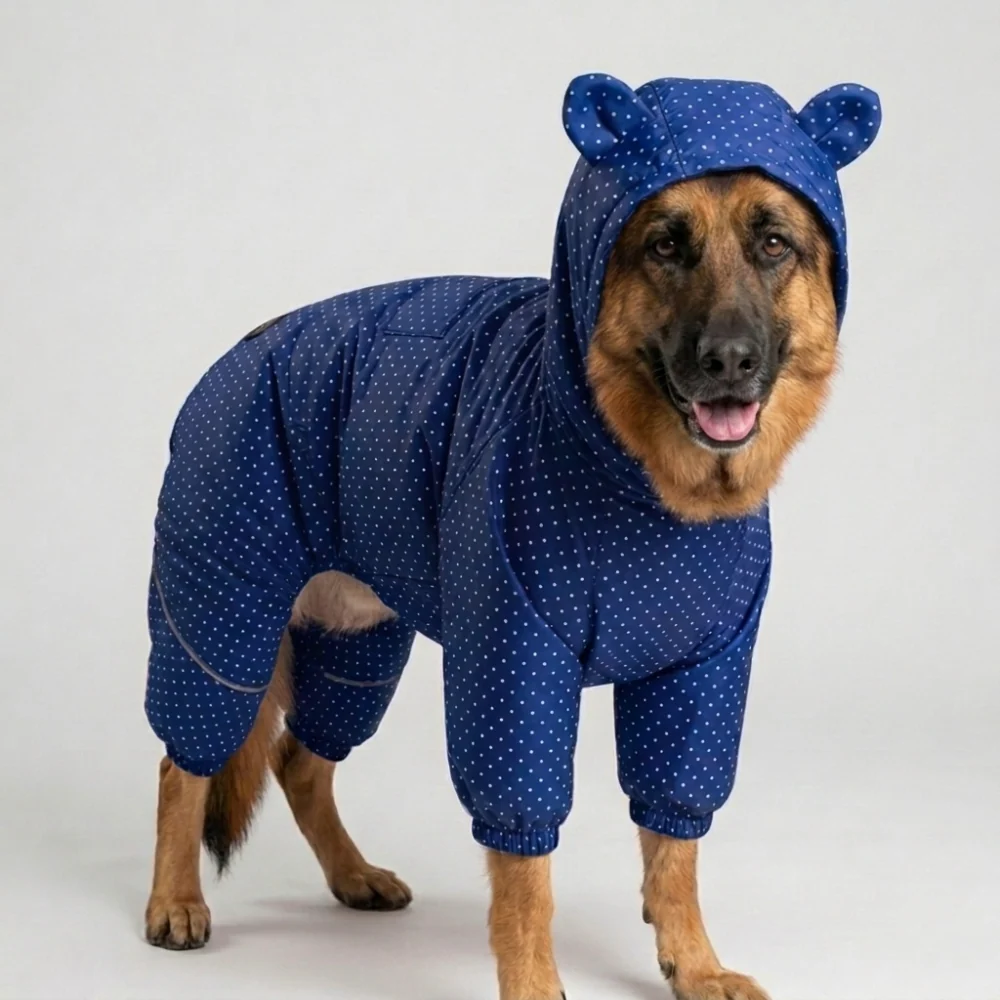 Skatrs Raincoat for Dogs (Blue) - Image 3