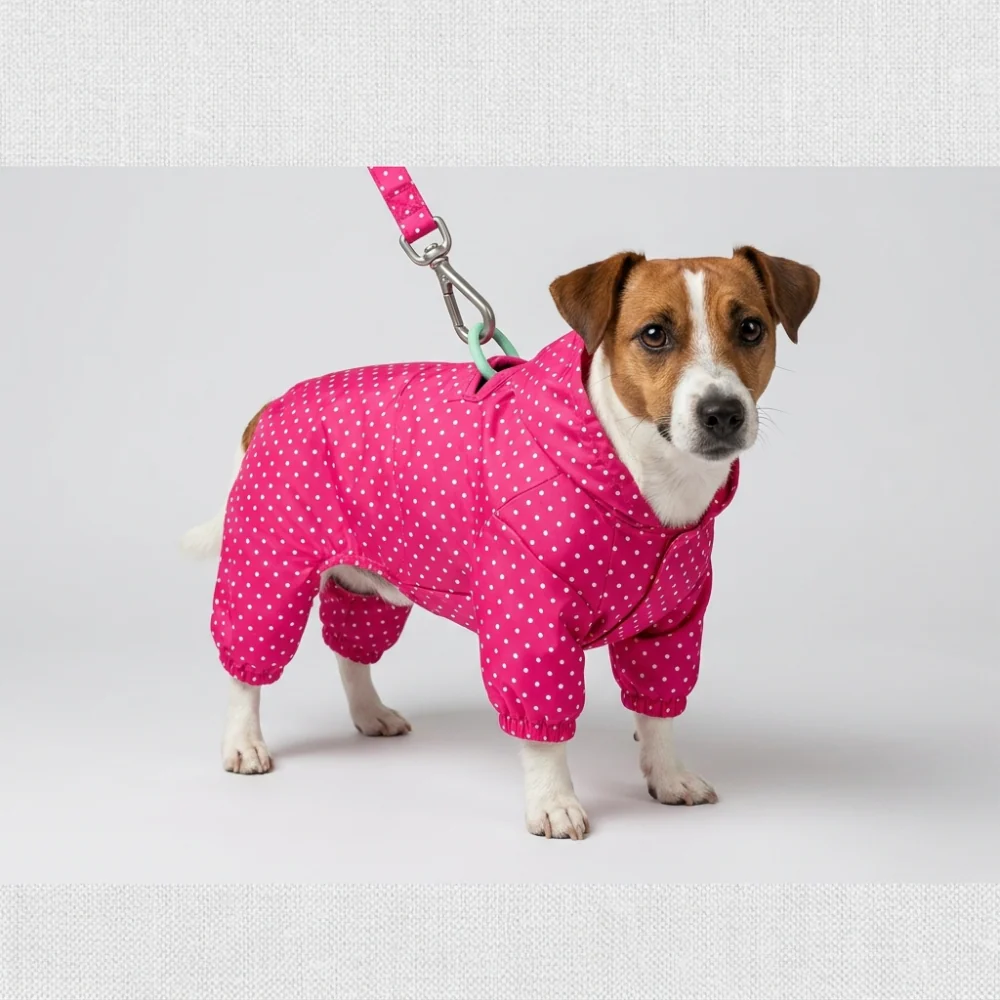 Skatrs Raincoat for Dogs (Pink) - Image 6