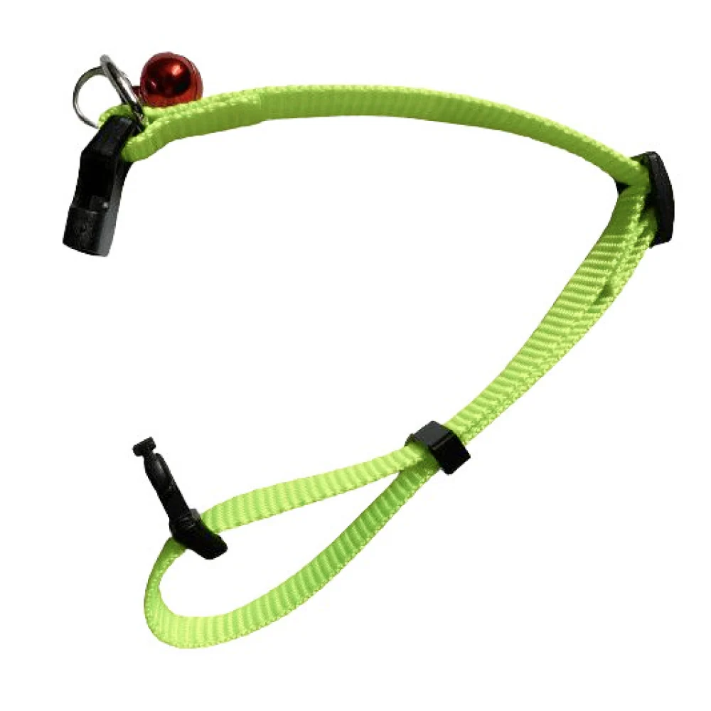 Skatrs Adjustable Collar with Bell for Cats & Kittens (Lime Green) - Image 4
