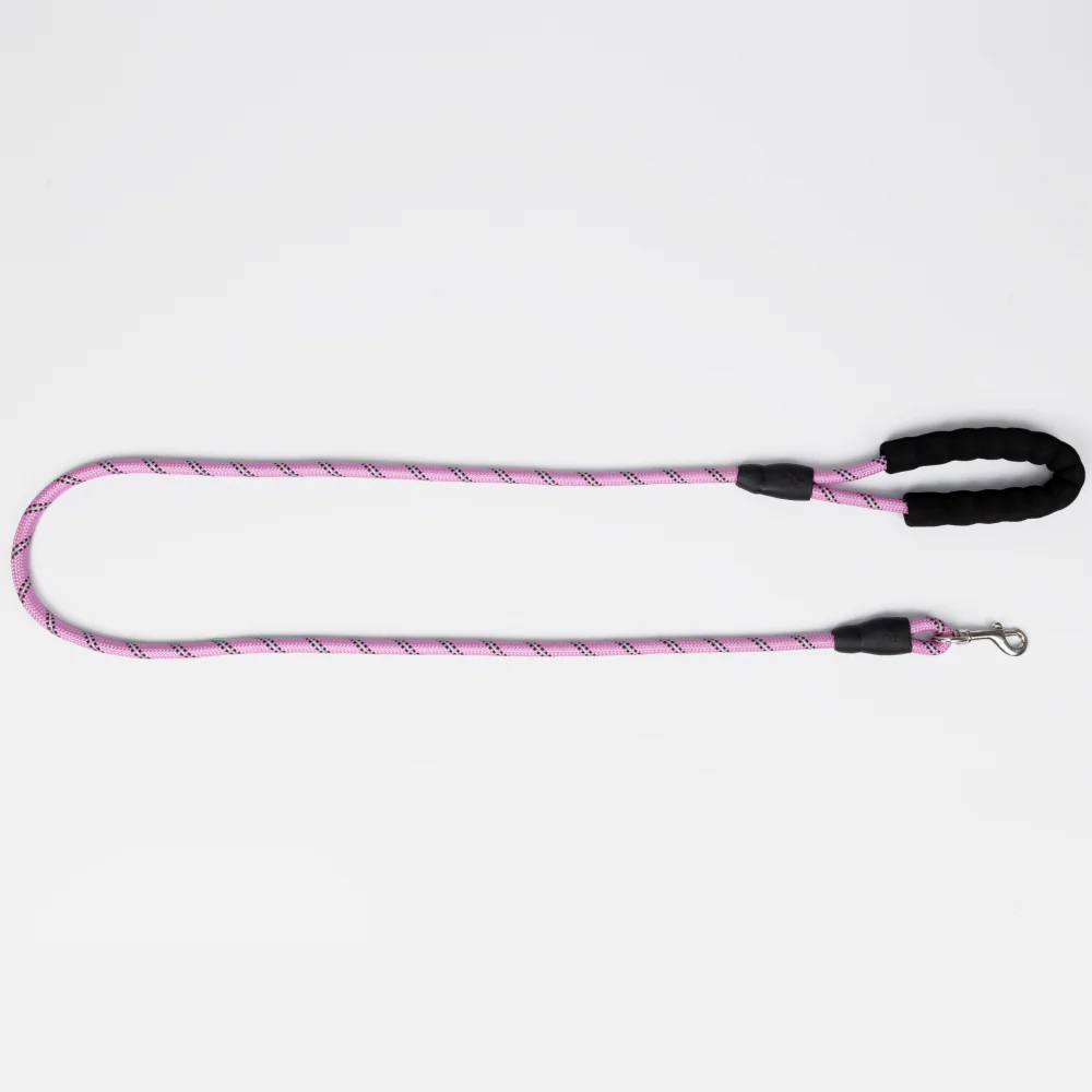 Skatrs Reflective Nylon Rope Leash for Dogs (Pink) - Image 2