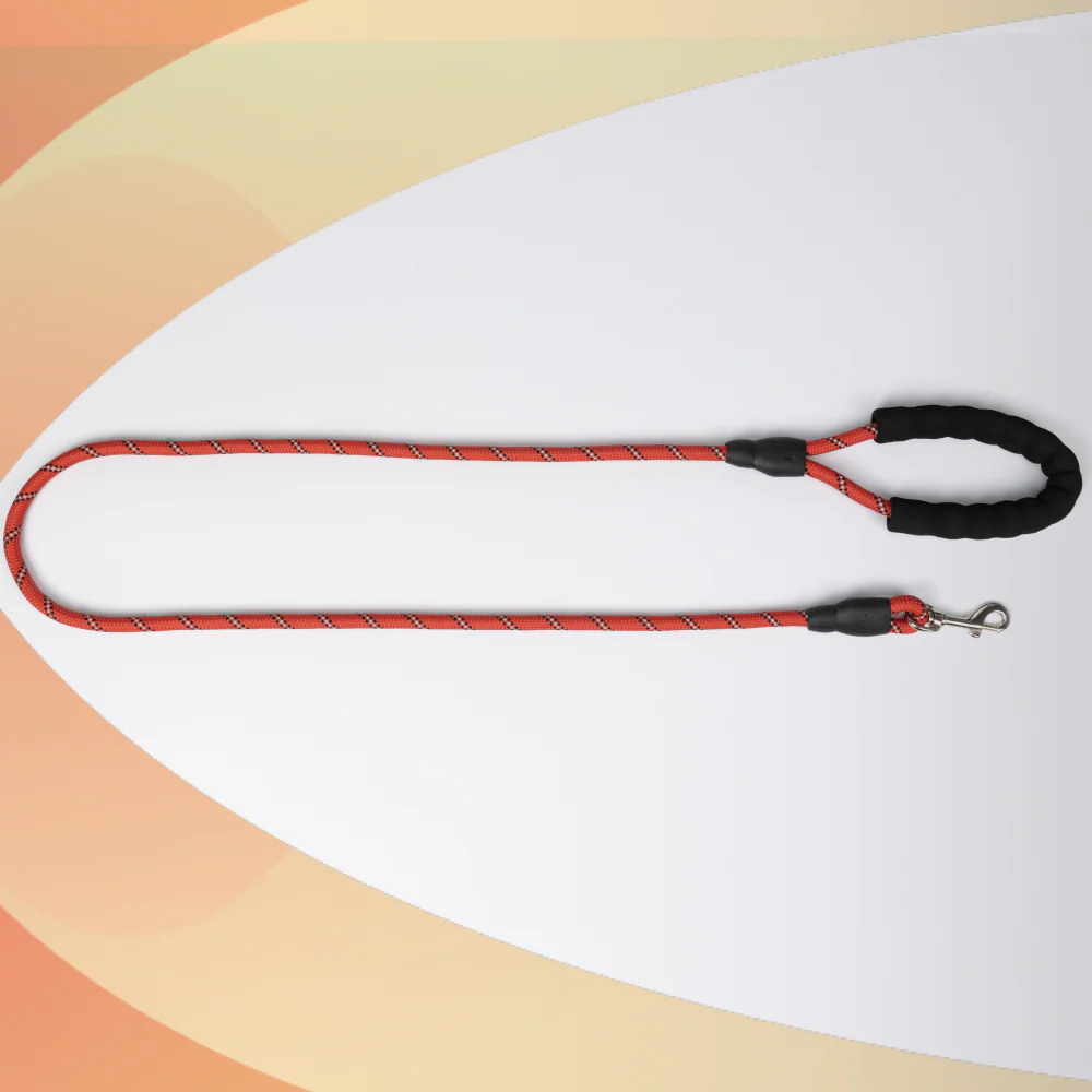Skatrs Reflective Nylon Rope Leash for Dogs (Red) - Image 8