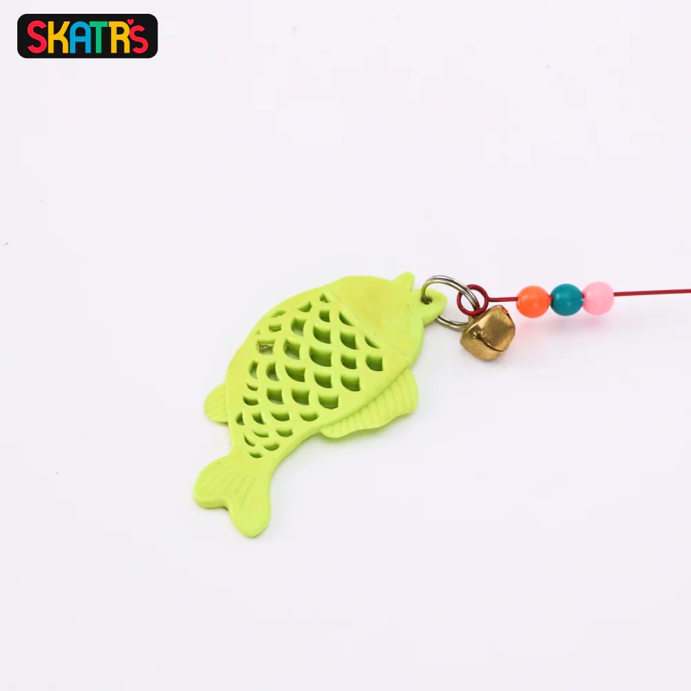 Skatrs Rod Spring with Fish Teaser Toy for Cats - Image 4