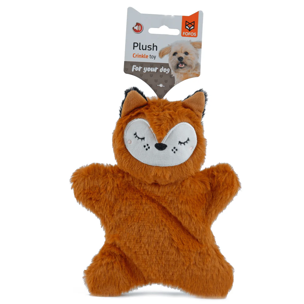 Skatrs Rope Ball Toy, Barkbutler x Fofos Plush Fox & Natural Remedies Strawberry Chicken Dog Combo - Image 7