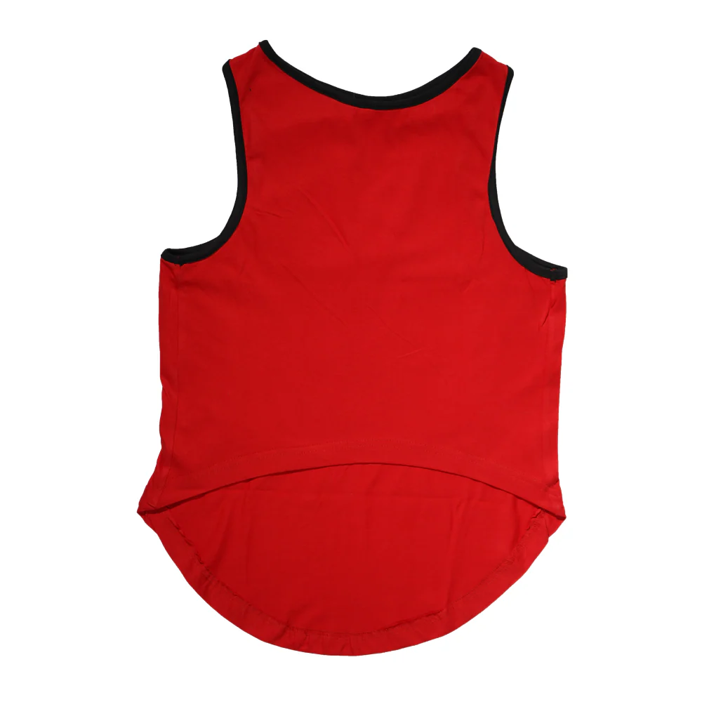 Skatrs Royal Cuddly Buddies Cricket Jersey for Dogs and Cats (Red) - Image 4