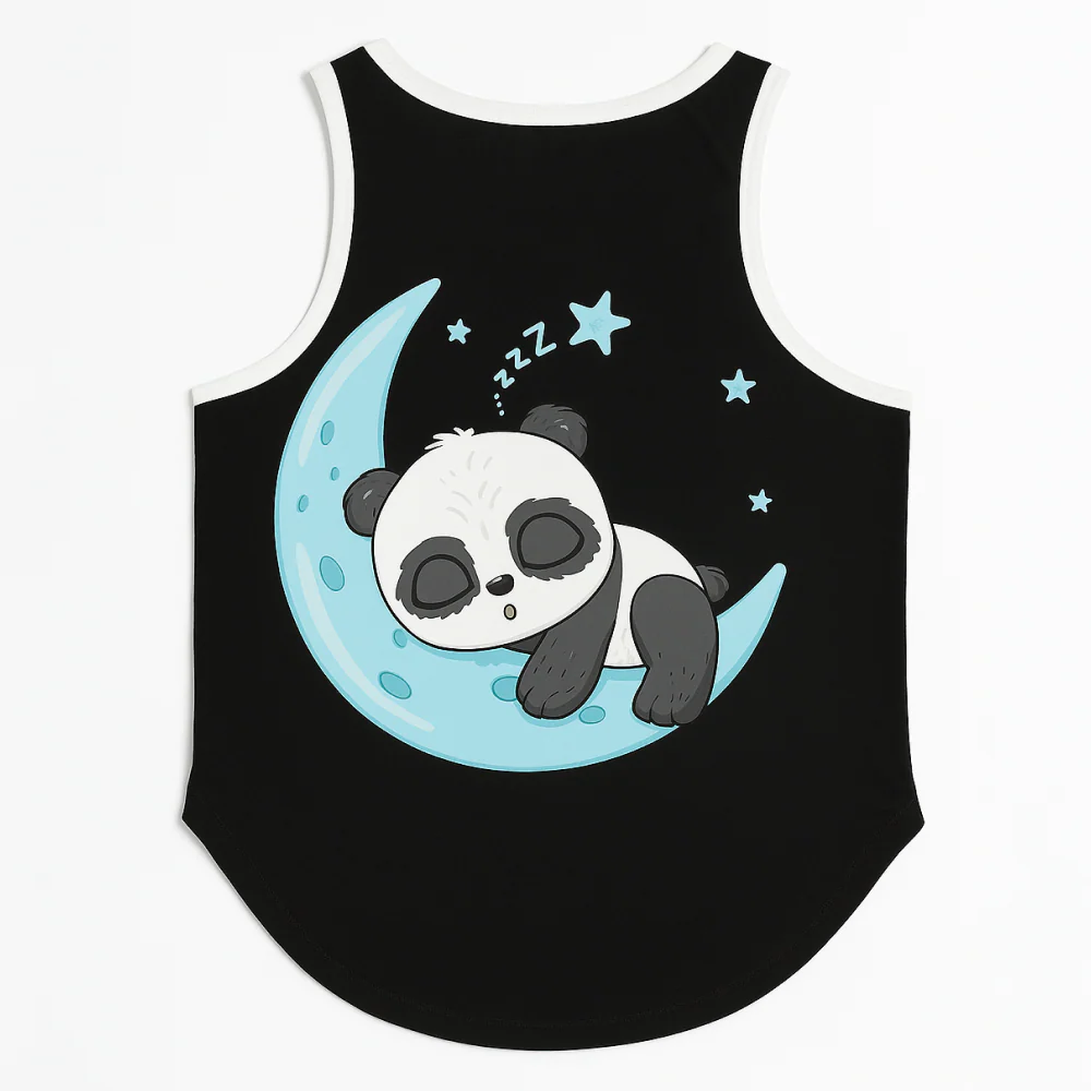 Skatrs Sleeping Panda Cotton T shirt for Dogs and Cats - Image 6