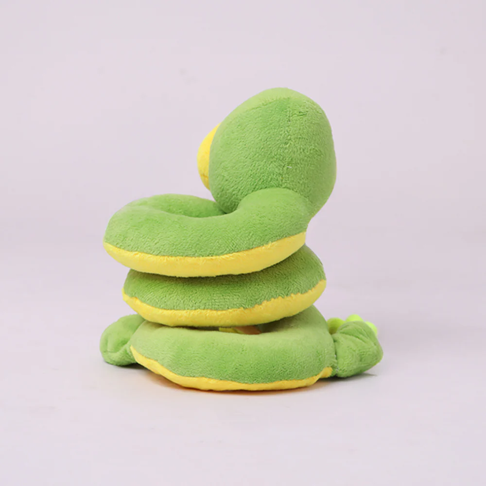 Skatrs Snake Plush Toy with Rope for Dogs - Image 4
