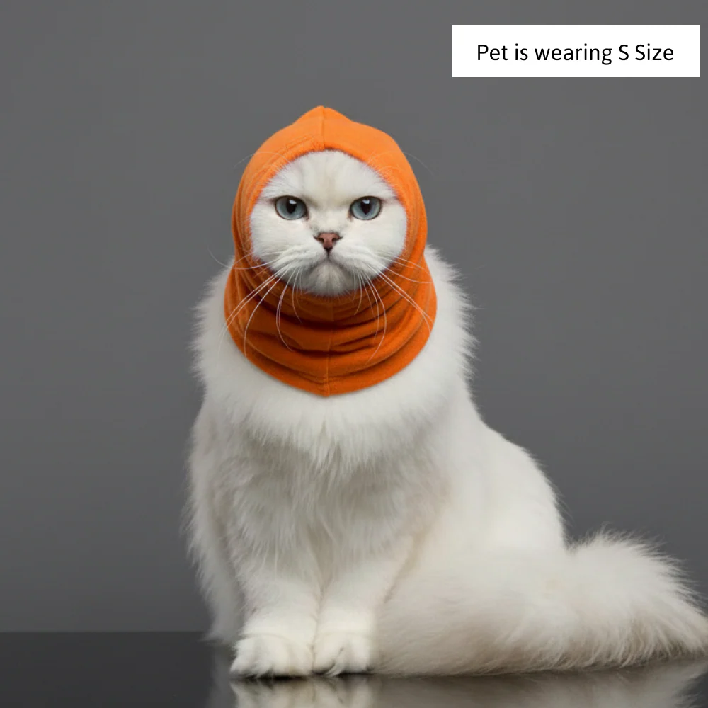 Skatrs Cold and Sound Protection Ear Muffs for Dogs and Cats (Orange) - Image 6