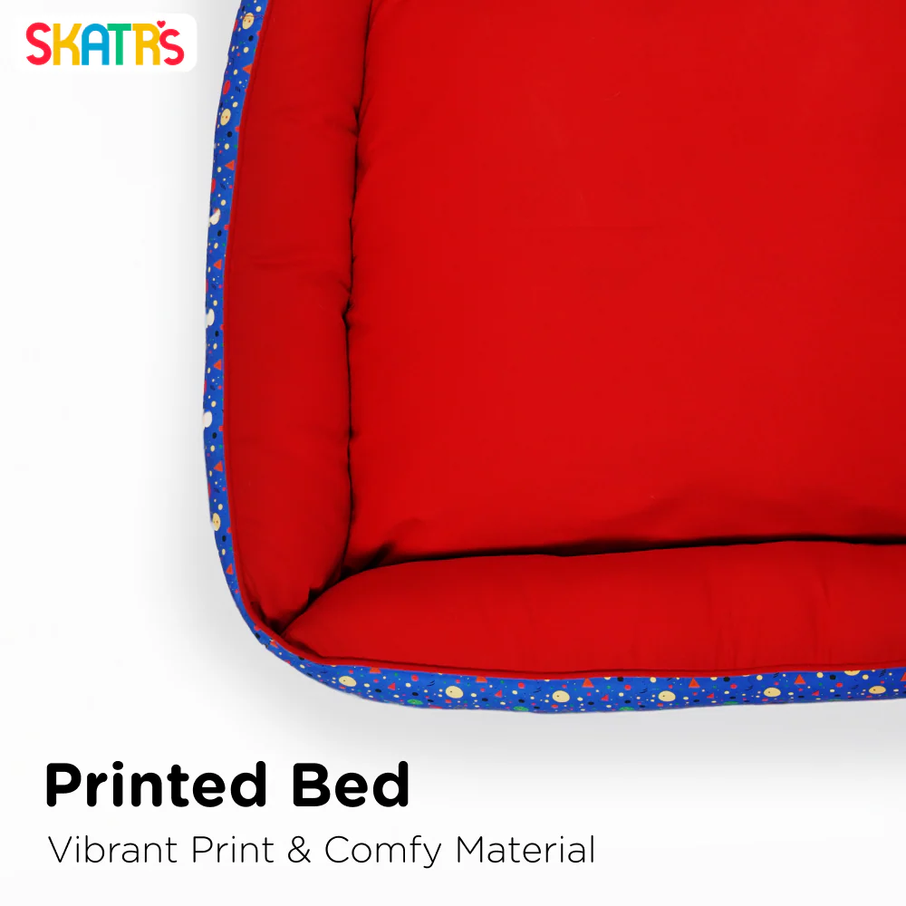 Skatrs Stellar Vibrant Space Bed for Dogs & Cats - Image 2