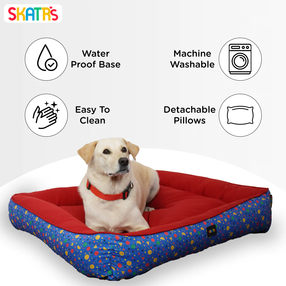 Skatrs Stellar Vibrant Space Bed for Dogs & Cats - Image 4