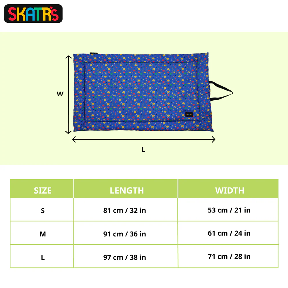 Skatrs Stellar Vibrant Space Mat for Dogs & Cats - Image 3