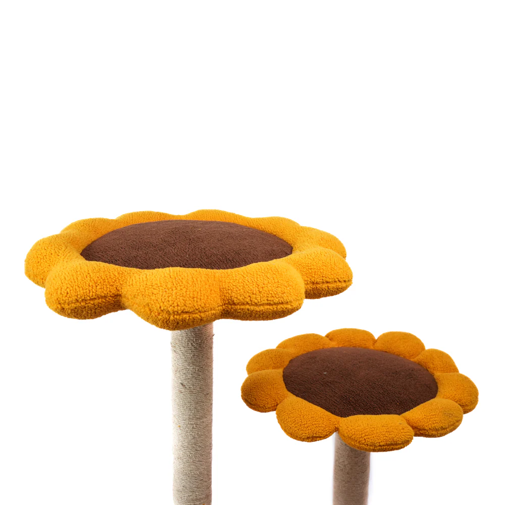 Skatrs Sunflower Cozy Cat Tree for Cats - Image 3
