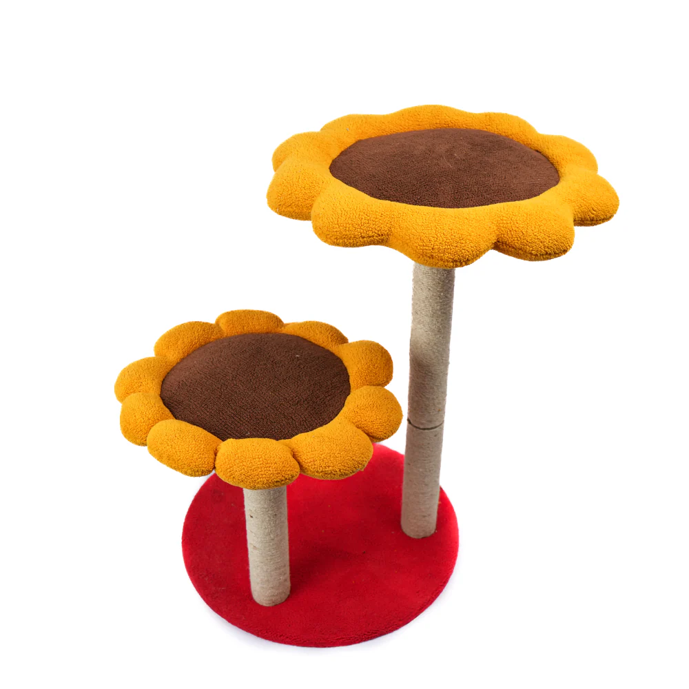 Skatrs Sunflower Cozy Cat Tree for Cats - Image 5