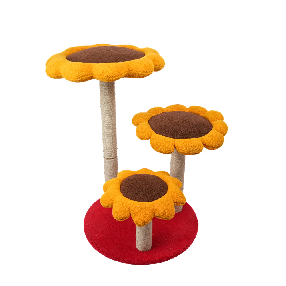 Skatrs Sunflower Cozy Cat Tree for Cats - Image 6