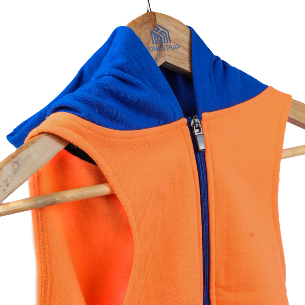 Skatrs Sunset Splash In-Style Hoodie For Dogs and Cats (Orange & Blue) - Image 8