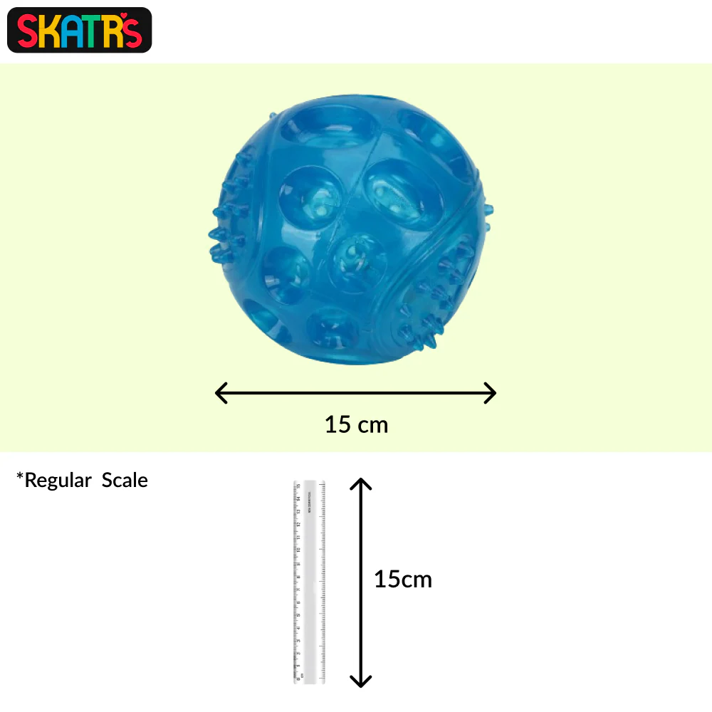 Skatrs Super LED Ball for Dogs and Cats (Blue) - Image 4