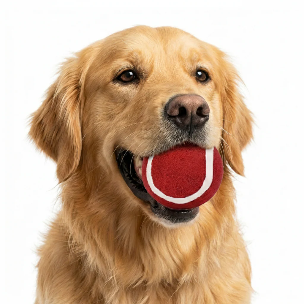Skatrs Tennis Ball for Dogs (Red) - Image 2