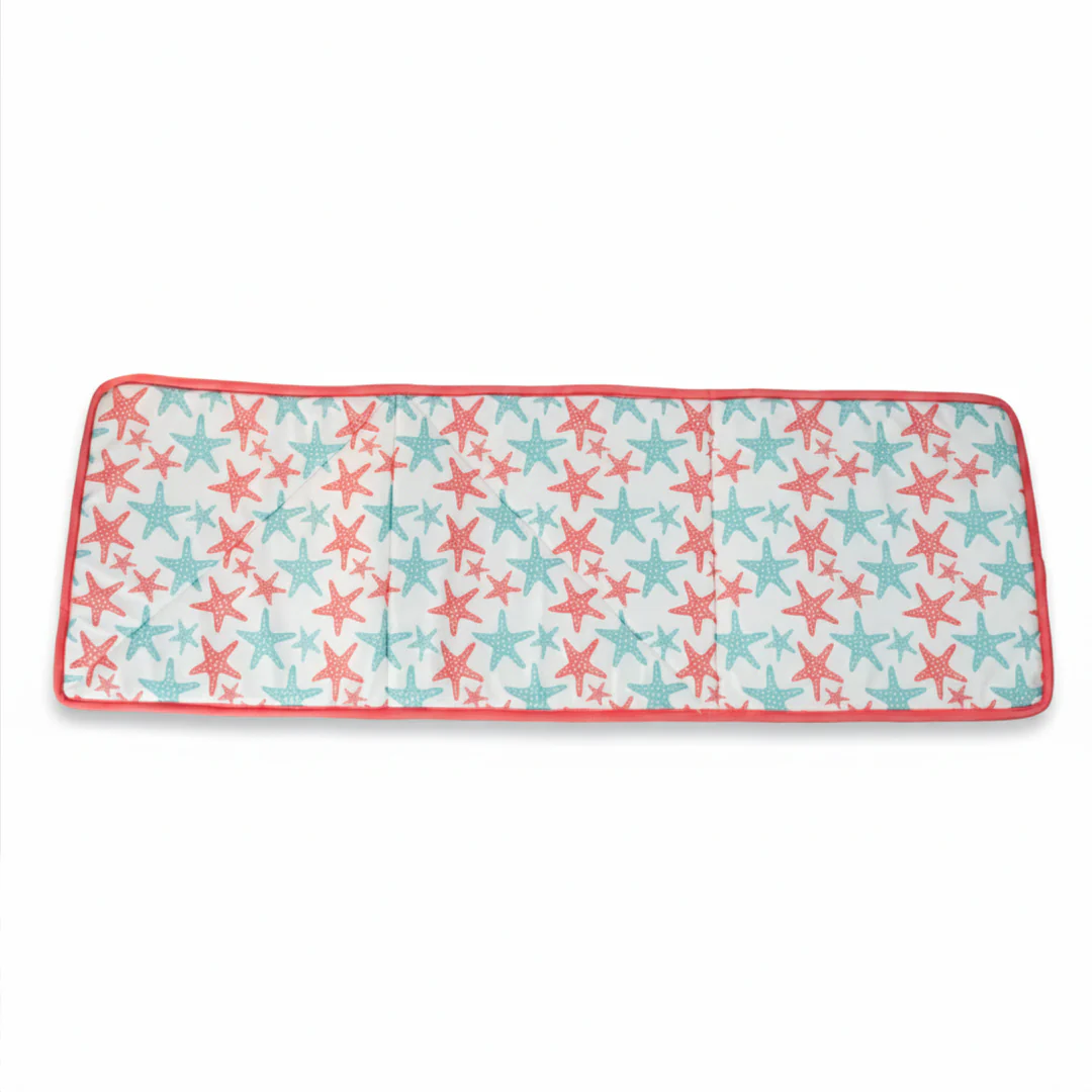 Skatrs Cozy Tent for Cats, Kittens and Small Dogs (Coral Red and Blue) - Image 4
