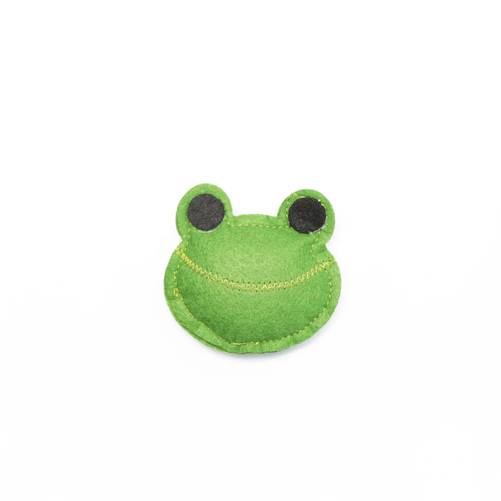 Skatrs Toadoo Frog Catnip Toy for Cats