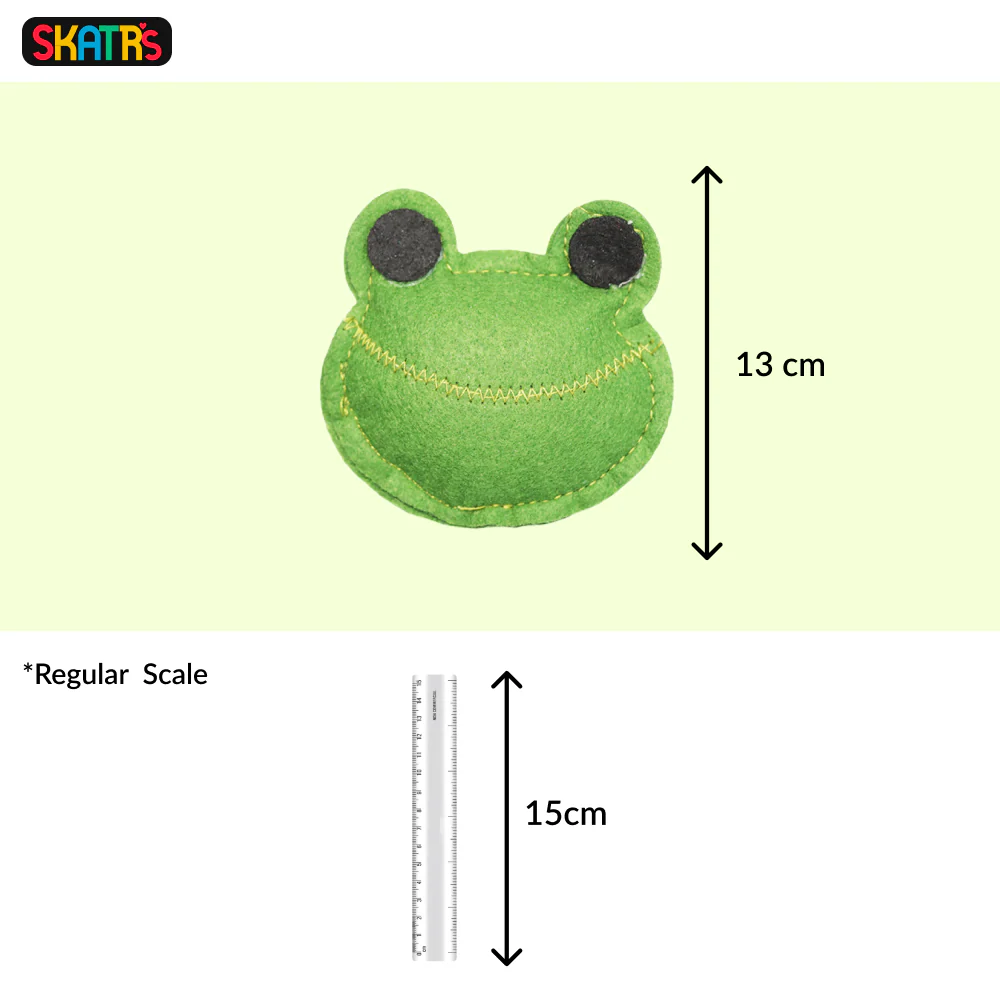 Skatrs Toadoo Frog Catnip Toy for Cats - Image 2