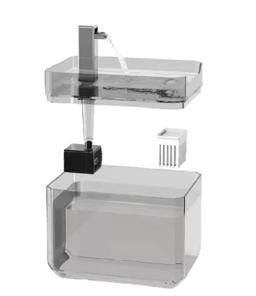 Skatrs Transparent Water Fountain for Dogs and Cats - Image 2